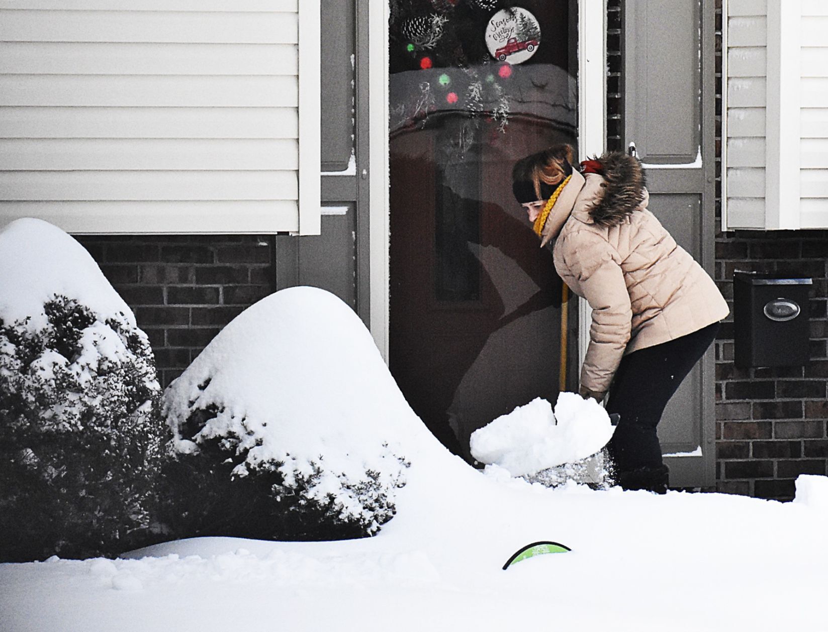 Digging out